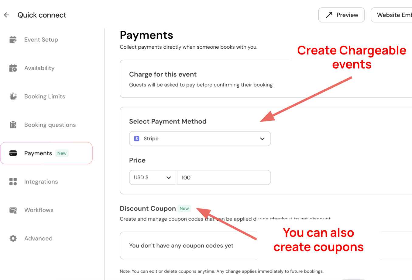 paid events
