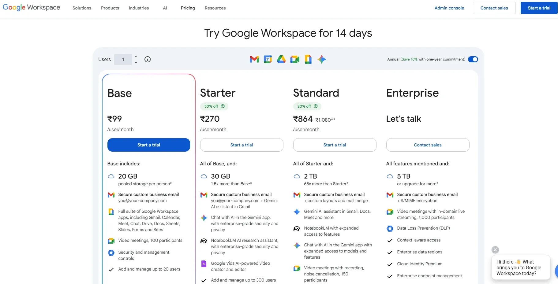 Google appointment scheduling pricing note