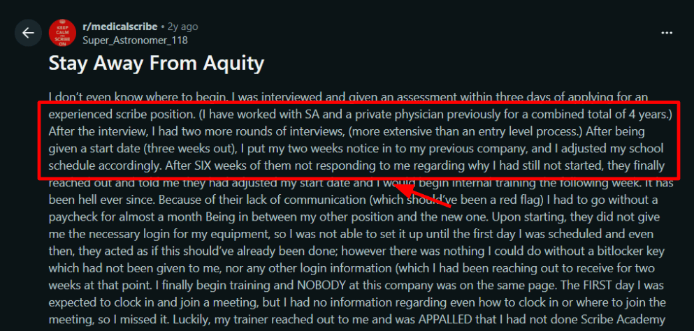 acquity review