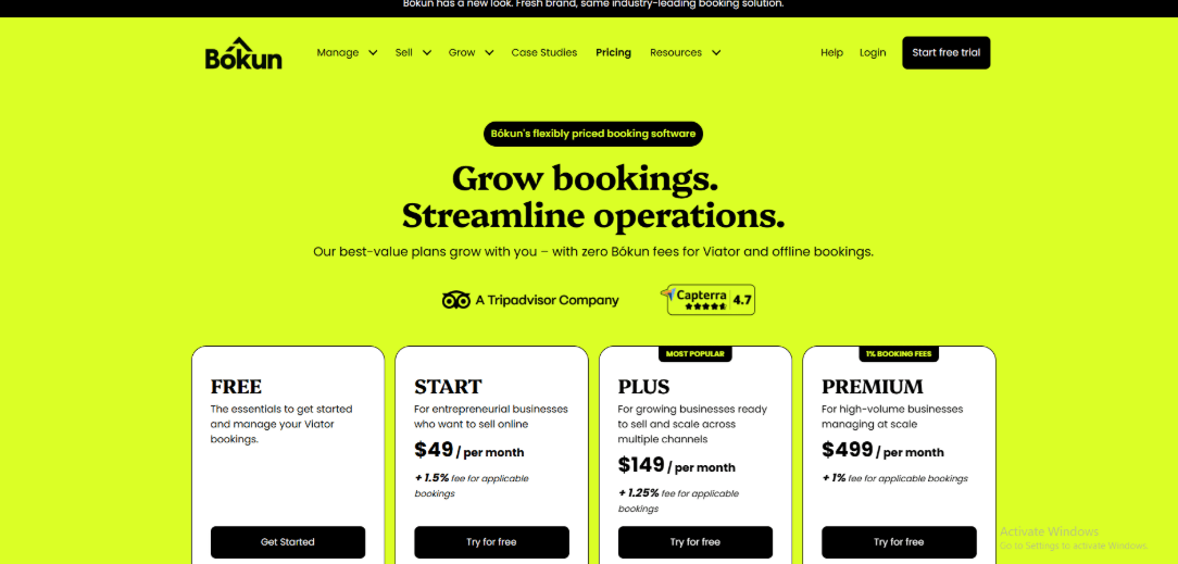 bokun pricing 2026