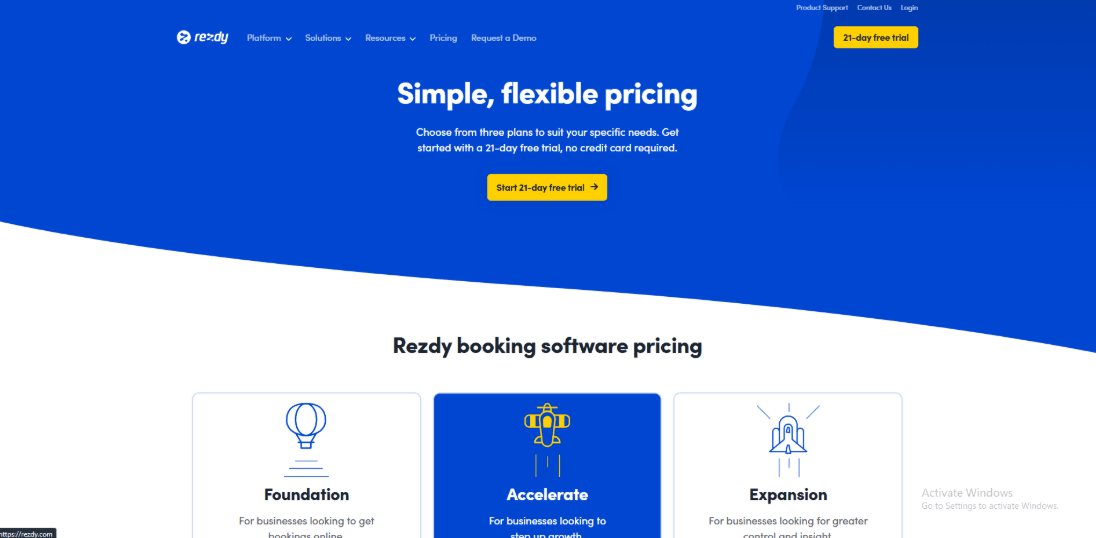 rezdy pricing 2026
